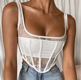 Sexy slim vest top - The Woman Concept