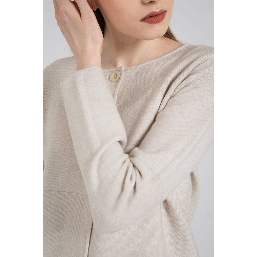 Knitted Oversize Sweater Pullover - The Woman Concept