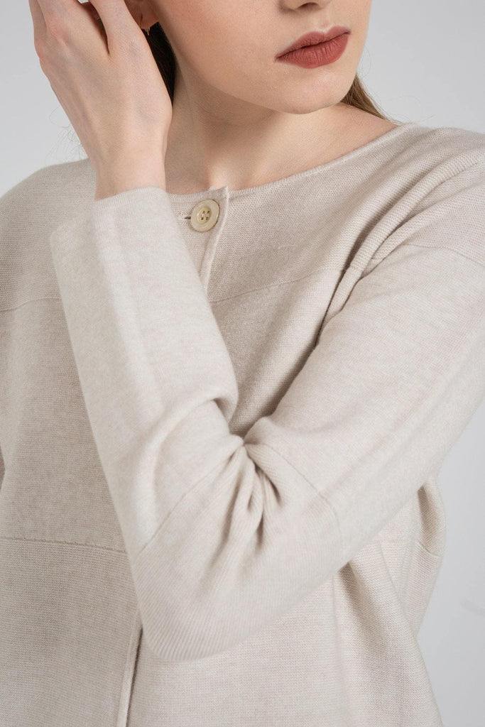 Knitted Oversize Sweater Pullover - The Woman Concept