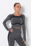 Dark gray Yoga Set.