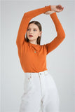 Button Sleeve Knitted Sweater Pullover - The Woman Concept