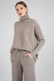 Casual Loose Knitted Turtleneck Sweater