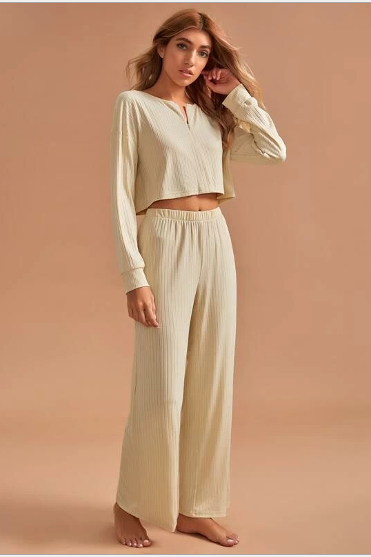 Long Sleeve LoungeWear - The Woman Concept