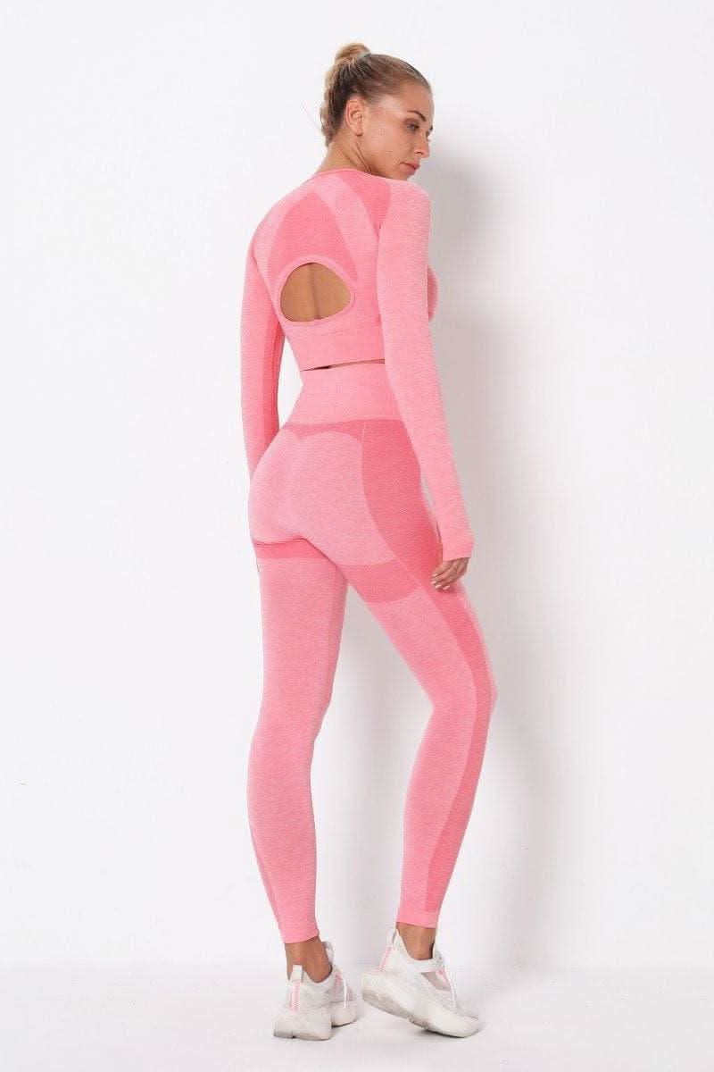 pink yoga Set.