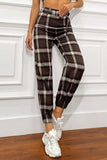 belt and buckle plaid pants.