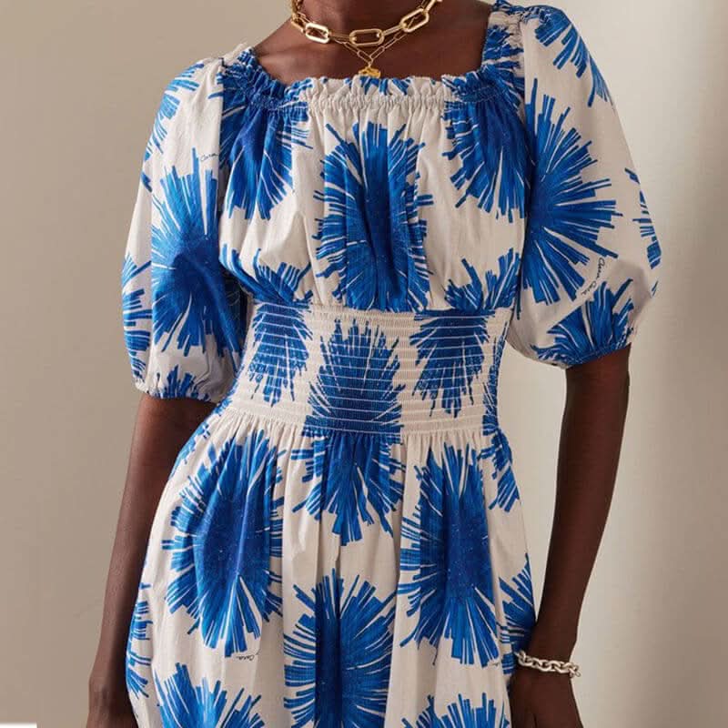 Long summer beachwear casual dress - Image 5
