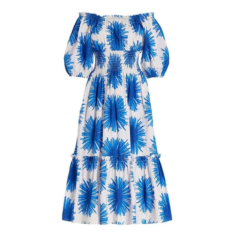 Long summer beachwear casual dress - Image 6