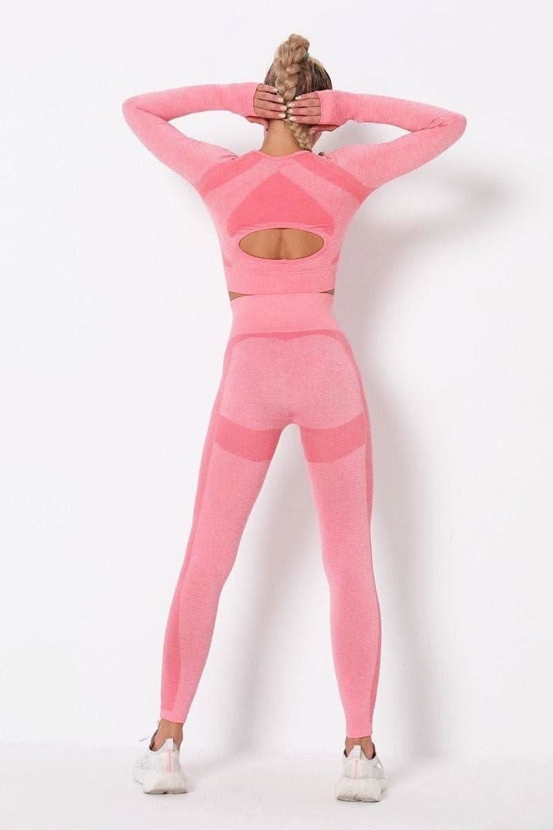 pink yoga Set.