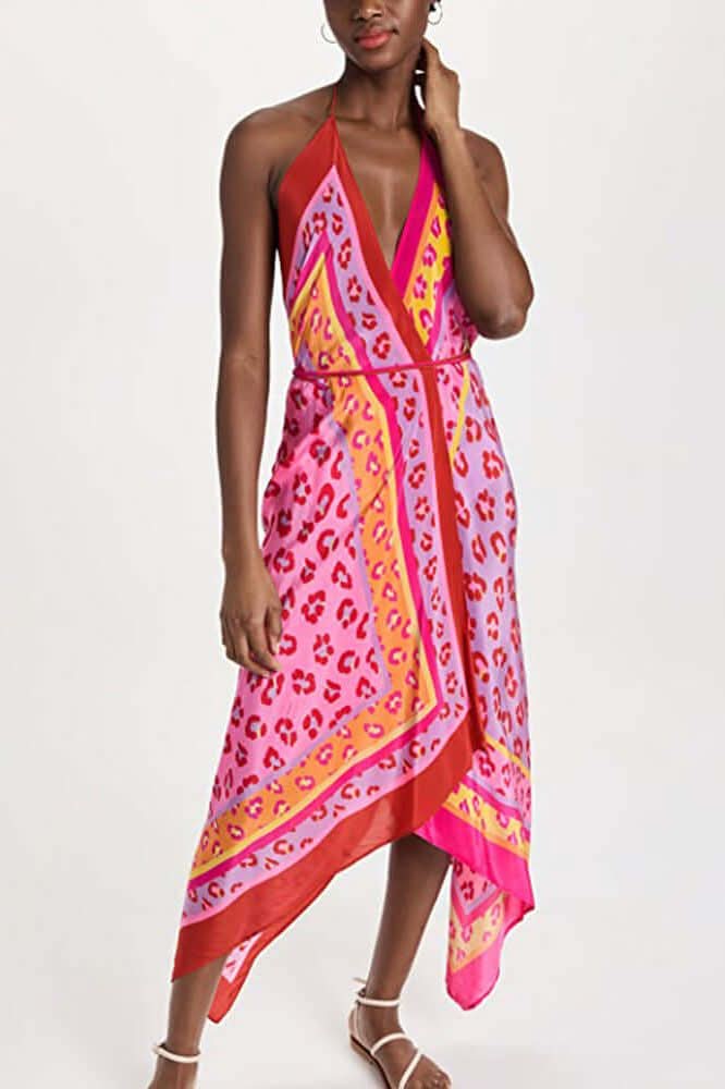 Stunning Bodycon One Piece Pink Dress