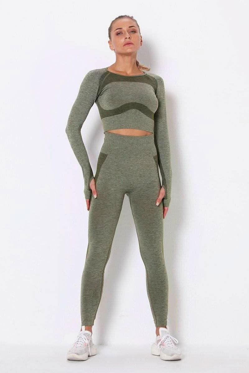 Green Yoga Set.