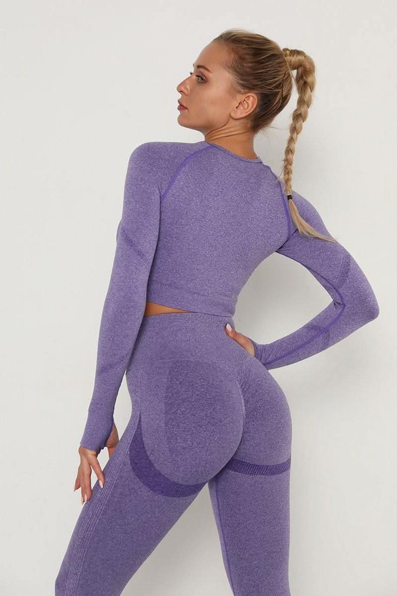 Purple Yoga set.