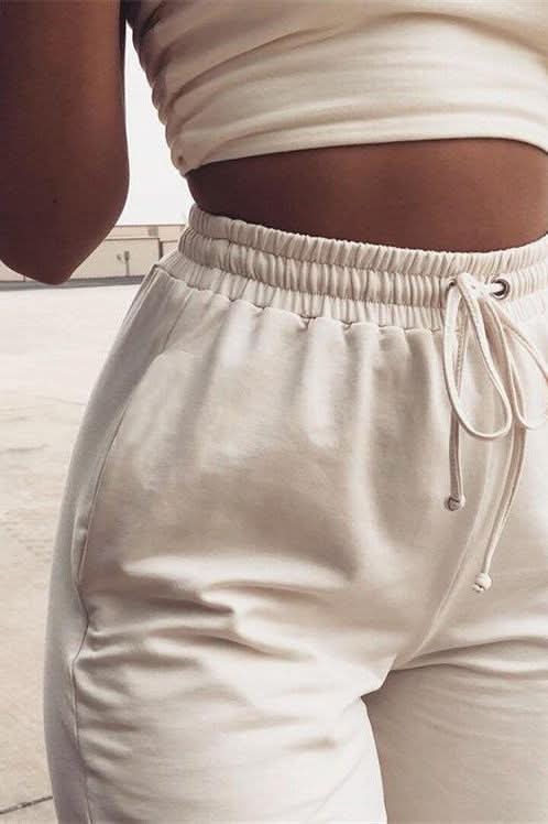 hoodie two piece set embroidered.
