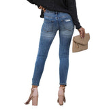 High Waist Stretch Jeans - The Woman Concept