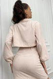 front button pocket flap winter jacket.