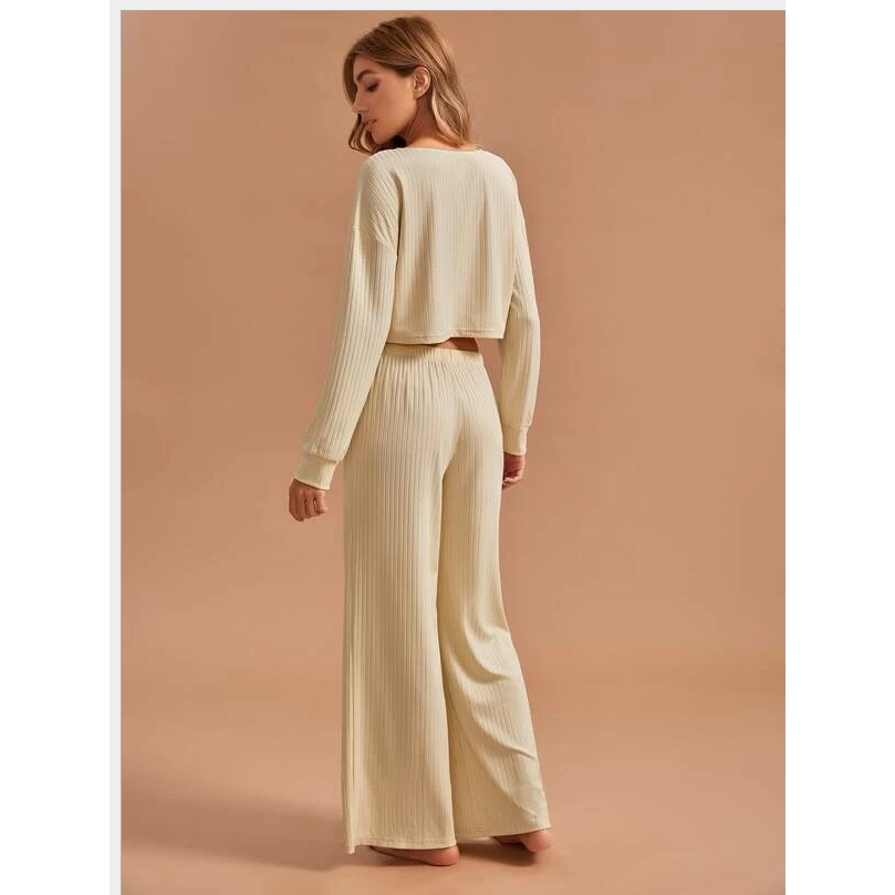Long Sleeve LoungeWear - The Woman Concept