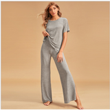 long sleeve lounge home wear - The Woman Concept