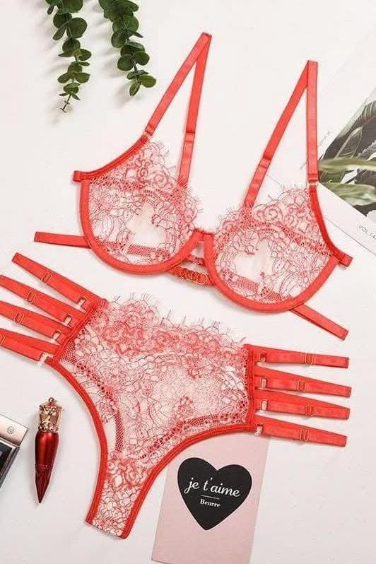 pu spicy lingerie.