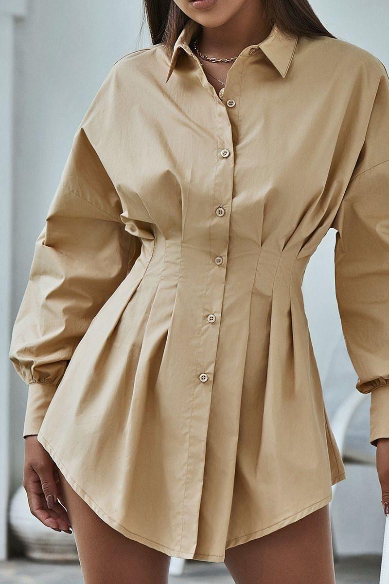 long sleeve blouse dress.