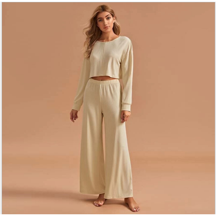 Long Sleeve LoungeWear - The Woman Concept