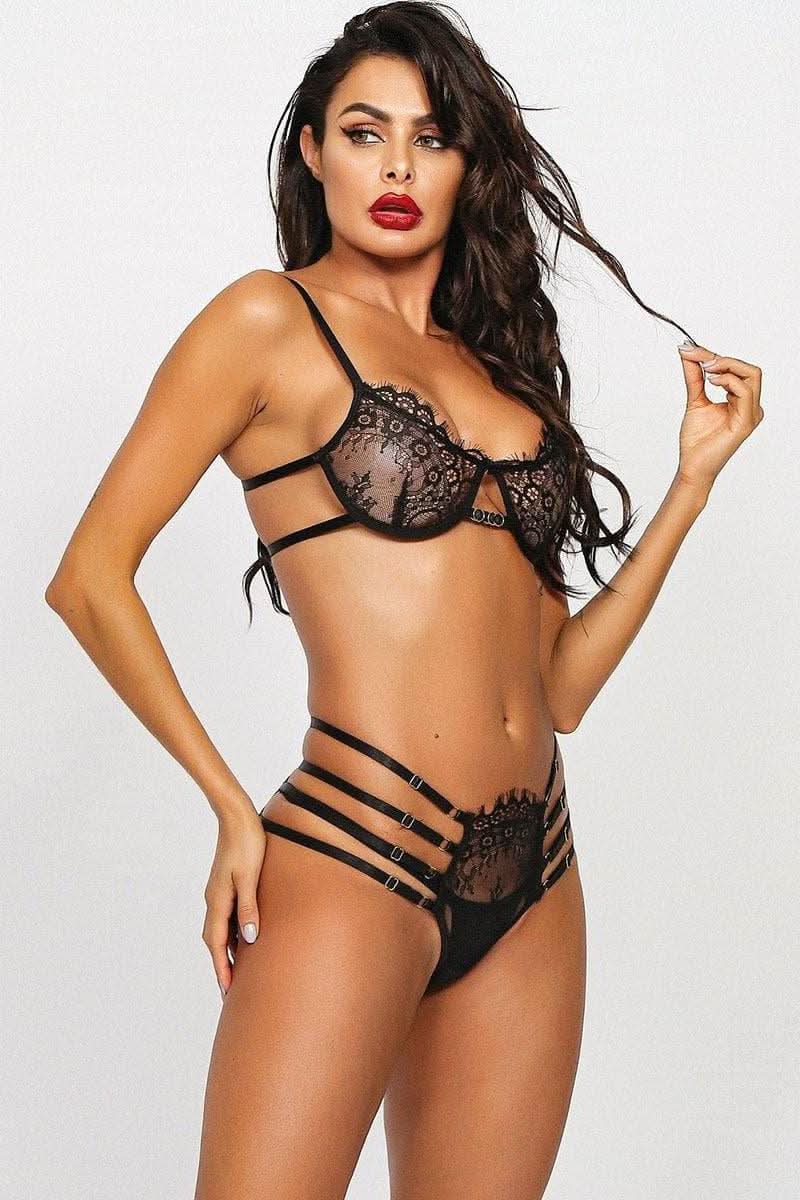 Bra Panty Underwear 2 Piece Set.
