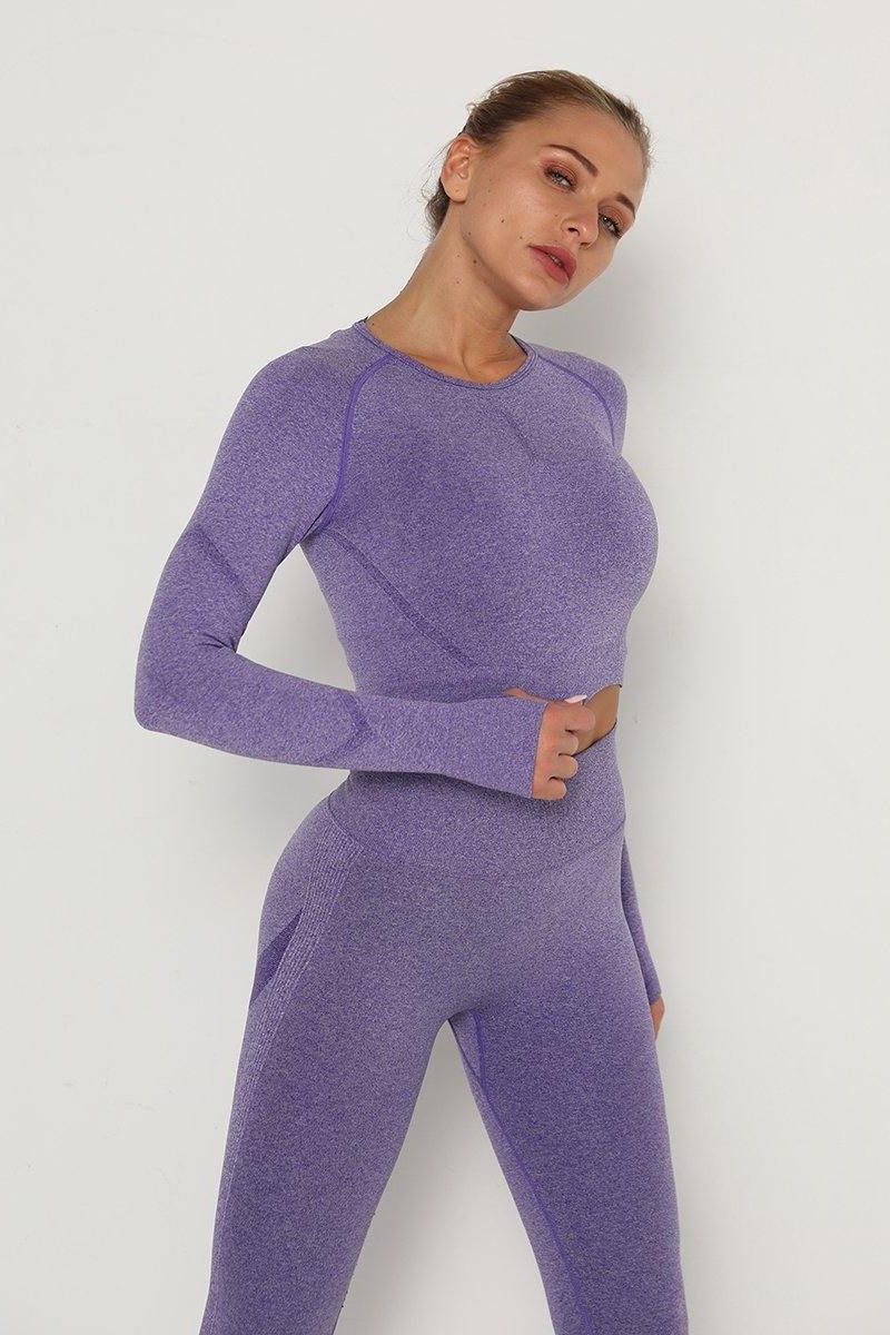 Purple Yoga set.