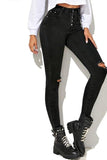 High Waist Skinny Jeans - The Woman Concept