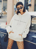 street casual plus size hoodie