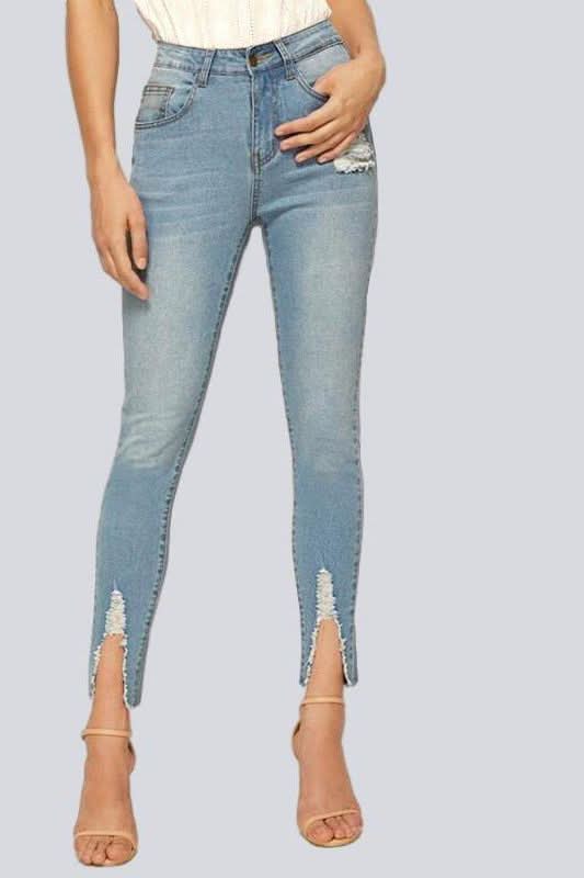 High Waist  Stretch Pencil Pants - The Woman Concept