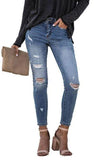 High Waist Stretch Jeans - The Woman Concept