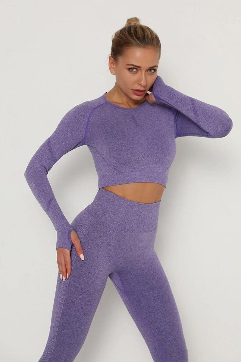 Purple Yoga set.