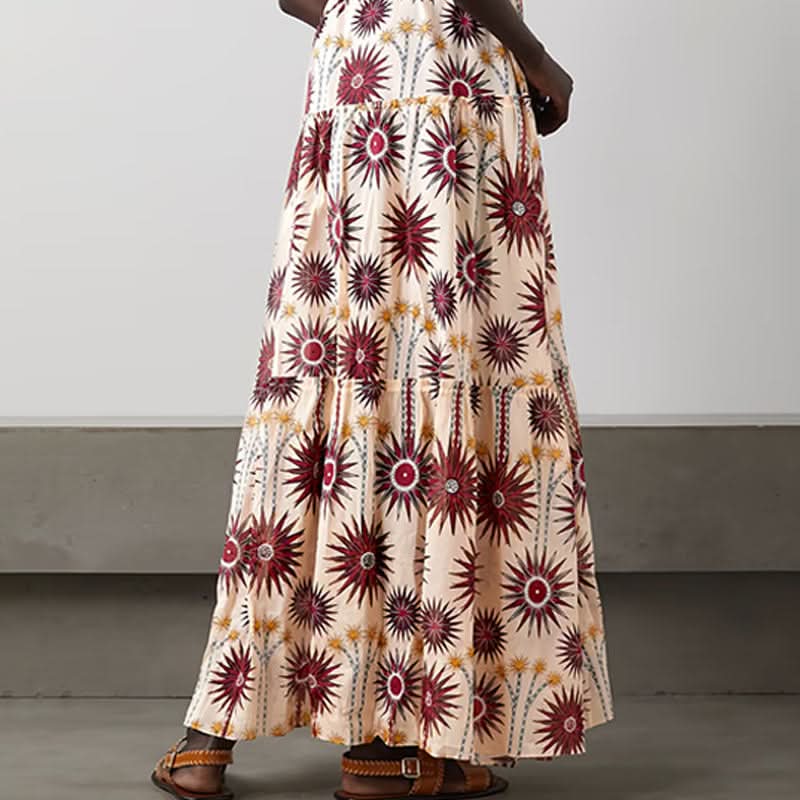 Summer Bohemian Tropical Floral dress - Image 4