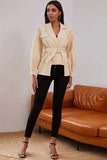 Belt office jacket.