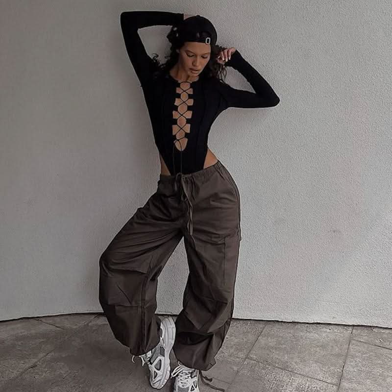 Fishnet body suit - Image 6