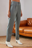 Casual Vertical Lines Pants.