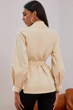 Belt office jacket.