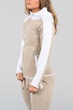 cotton spandex hoodie.