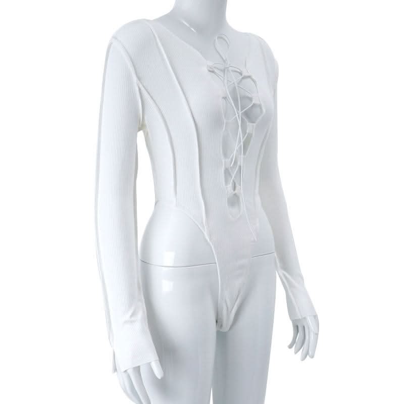 Fishnet body suit - Image 7