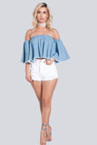 Tassel Denim Shorts