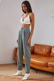 Casual Vertical Lines Pants.