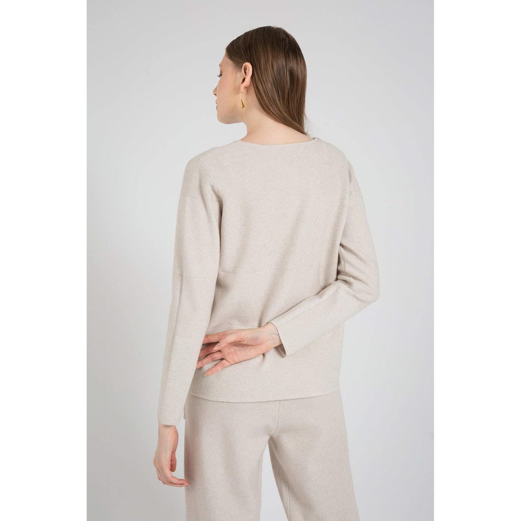Knitted Oversize Sweater Pullover - The Woman Concept