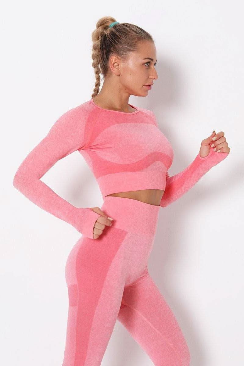pink yoga Set.