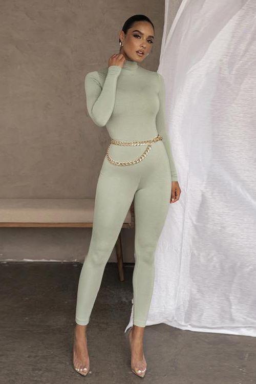 Casual Sexy Streetwear Jumpsuit.