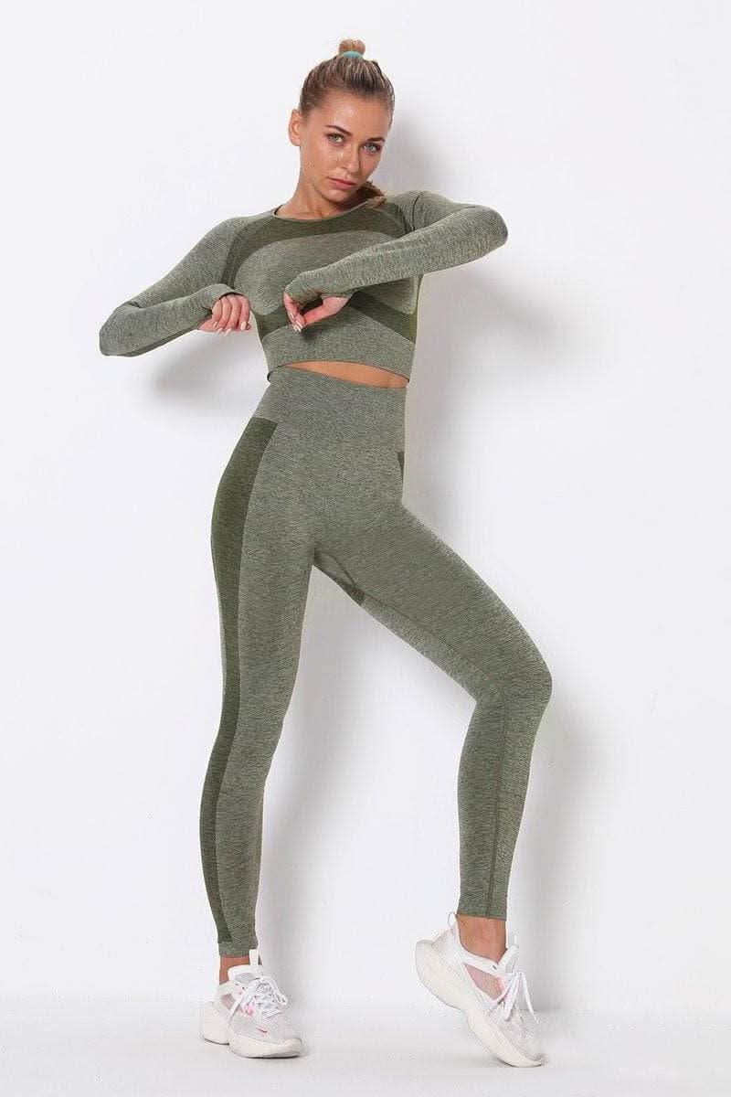 Green Yoga Set.