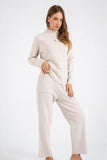 Long Sleeve Suit Pocket Knitted Sweater - The Woman Concept