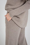 Casual Loose Knitted Turtleneck Sweater - The Woman Concept