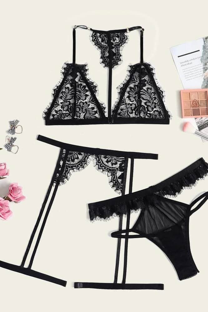 two piece underwear lingerie - The Woman Concept