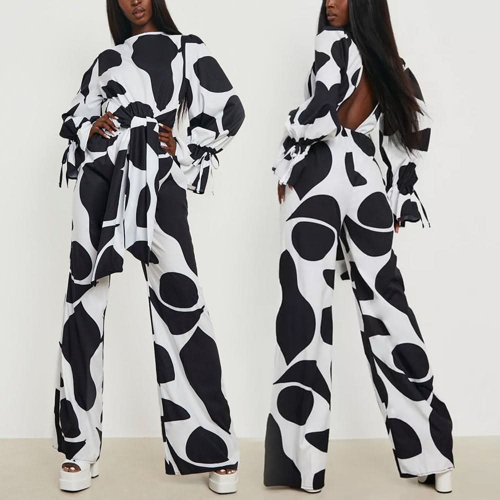 Wide leg strap waist jumpsuit - Image 6