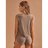 Home Wear CV Neck Ami Set - The Woman Concept