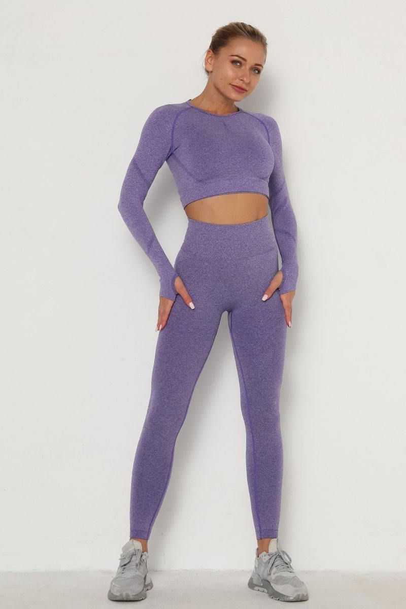 Purple Yoga set.