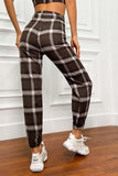 belt and buckle plaid pants.